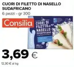 Tigre Cuori di filetto di nasello sudafricano CONSILIA offerta