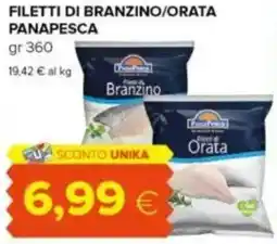 Tigre Filetti di branzino/orata PANAPESCA offerta