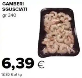 Tigre Gamberi sgusciati offerta