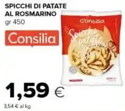 Tigre Spicchi di patate al rosmarino CONSILIA offerta