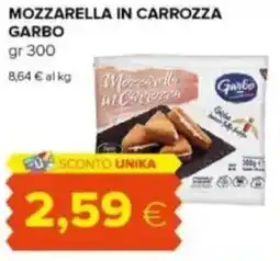 Tigre Mozzarella in carrozza GARBO offerta