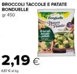 Tigre Broccoli taccole e patate BONDUELLE offerta