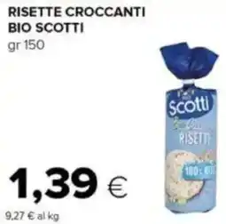 Tigre Risette croccanti bio SCOTTI offerta