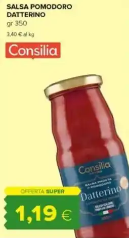 Tigre Salsa pomodoro datterino CONSILIA offerta