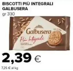 Tigre Biscotti più integrali GALBUSERA offerta