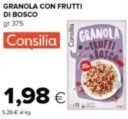 Tigre Granola con frutti di bosco CONSILIA offerta