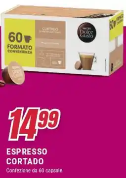 Trony Nescafe dolce gusto espresso cortado offerta