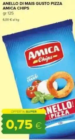 Tigre Anello di mais gusto pizza AMICA CHIPS offerta