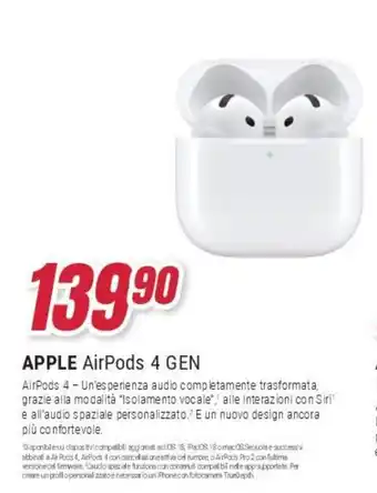 APPLE AirPods 4 GEN