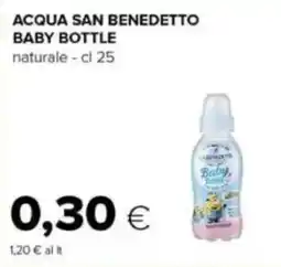 Tigre Acqua san benedetto baby bottle offerta