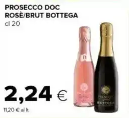 Tigre Prosecco doc rose/brut bottega offerta