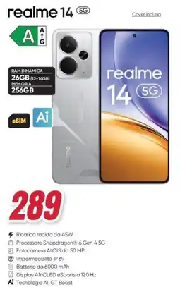 Trony realme 14 5G offerta