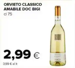 Tigre Orvieto classico amabile doc BIGI offerta