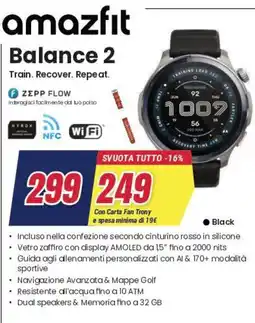 Trony amazfit Balance 2 offerta