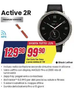 Trony amazfit Active 2R offerta