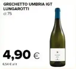 Tigre Grechetto umbria igt lungarotti offerta