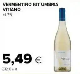 Tigre Vermentino igt umbria vitiano offerta