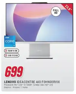 Trony LENOVO IDEACENTRE AIO FOHNOORVIX offerta