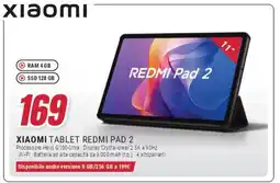 Trony Xiaomi tablet redmi pad 2 offerta