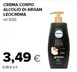 Tigre Crema corpo all'olio di argan LEOCREMA offerta