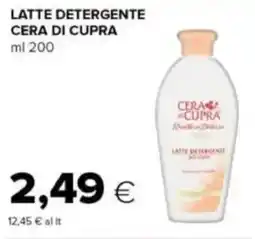 Tigre Latte detergente CERA DI CUPRA offerta