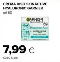 Tigre Crema viso skinactive hyaluronic GARNIER offerta