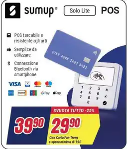 Trony Sumup Solo Lite offerta