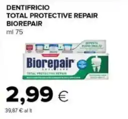 Tigre Dentifricio total protective repair BIOREPAIR offerta