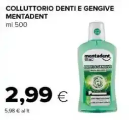 Tigre Colluttorio denti e gengive MENTADENT offerta