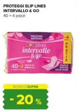 Tigre Proteggi slip lines intervallo & go offerta