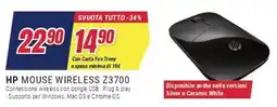 Trony HP MOUSE WIRELESS Z3700 offerta
