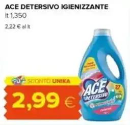 Tigre Ace detersivo igienizzante offerta