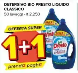 Tigre Detersivo bio presto liquido classico offerta