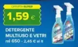 Tigre Detergente multiuso e vetri offerta