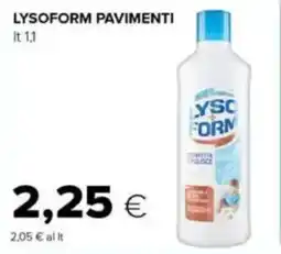 Tigre Lysoform pavimenti offerta