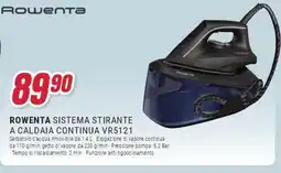 Trony ROWENTA SISTEMA STIRANTE A CALDAIA CONTINUA VR5121 offerta
