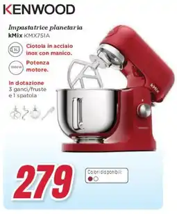 Trony KENWOOD Impastatrice planetaria kMix KMX751A offerta