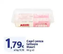 Sigma Caprì senza lattosio Mauri offerta