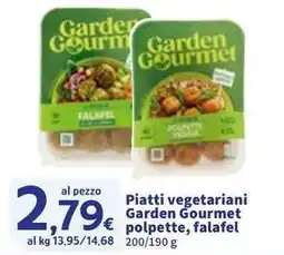 Sigma Piatti vegetariani Garden Gourmet polpette, falafel offerta