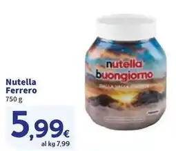Sigma Nutella Ferrero offerta