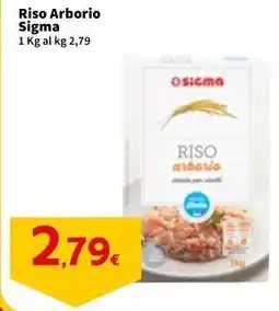 Sigma Riso Arborio Sigma offerta