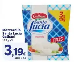 Sigma Mozzarella Santa Lucia Galbani offerta