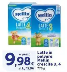 Sigma Latte in polvere Mellin crescite 3,4 offerta