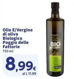 Sigma Olio E/Vergine di oliva Biologico Poggio delle Fattorie offerta