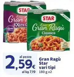 Sigma Gran Ragù STAR offerta
