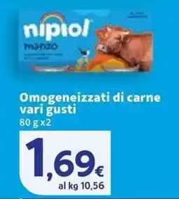 Sigma Omogeneizzati di carne offerta