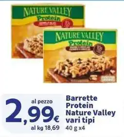 Sigma Barrette Protein Nature Valley offerta