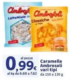 Sigma Caramelle Ambrosoli offerta