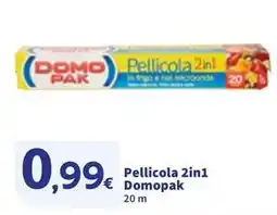 Sigma Pellicola 2in1 Domopak 20 m offerta