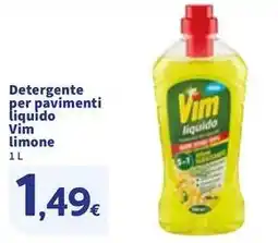 Sigma Detergente per pavimenti liquido Vim limone offerta